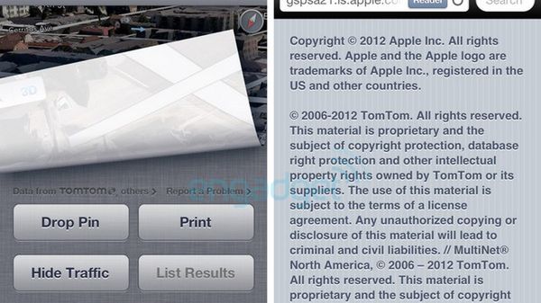 Nowe Mapy w iOS 6 powstały z pomocą TomToma i Microsoftu? 1
