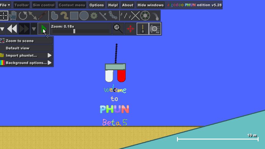 Phun - zabaw się w fizycznej piaskownicy 1