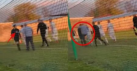Skandal na meczu ligi polskiej. Prezes i piłkarz rzucili się na sędziów