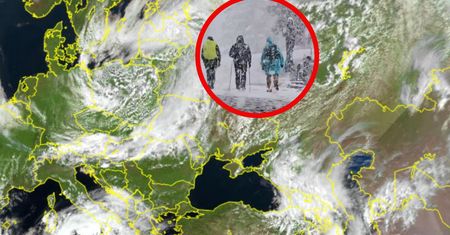 Niż Lorenz zawładnął pogodą. Burze i opady śniegu w Polsce