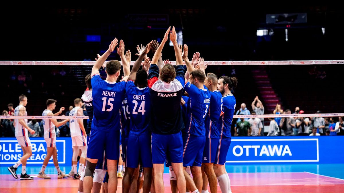 Materiały prasowe / FIVB / Na zdjęciu: reprezentacja Francji 