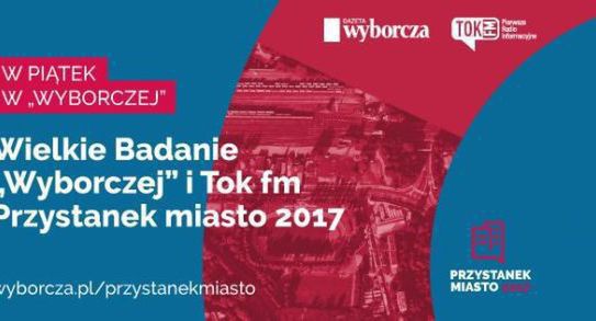 „Gazeta Wyborcza” i Tok FM po 10 latach znów zrealizują „Przystanek Miasto” o kondycji największych polskich miast
