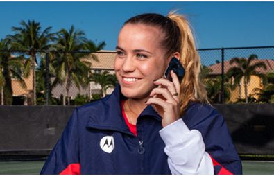 Motorola partnerem tenisistki Sofii Kenin