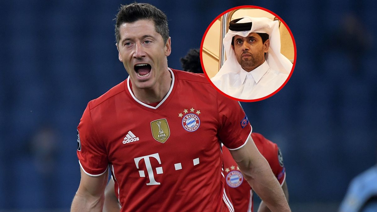 Getty Images / Robert Lewandowski mógł kiedyś trafić do PSG