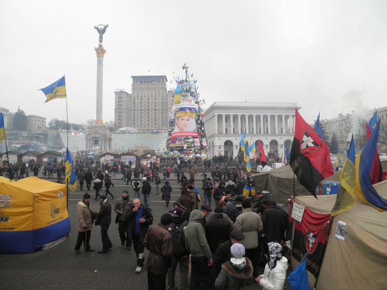 Euromajdan świętuje rocznicę. Poroszenko nagradza