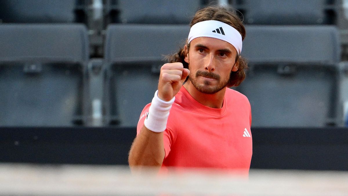 PAP/EPA / Ettore Ferrari / Na zdjęciu: Stefanos Tsitsipas