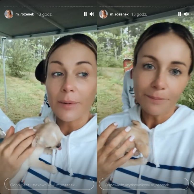 Małgorzata Rozenek już ma dość życia w kamperze?