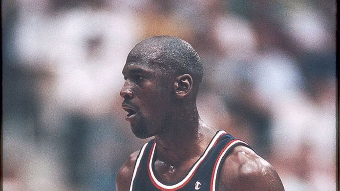 Michael Jordan w barwach reprezentacji USA