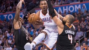 NBA: Russell Westbrook nadal szaleje, Warriors zdemolowali Kings