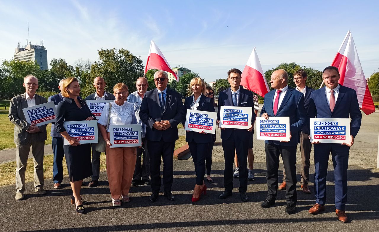 Grzegorz Piechowiak zainaugurował kampanię wyborczą w Pile