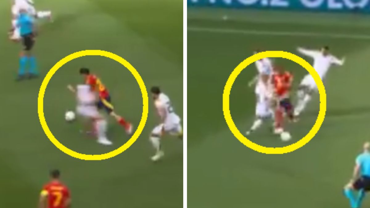 Twitter / TVP Sport / Na zdjęciu: faule Toniego Kroosa