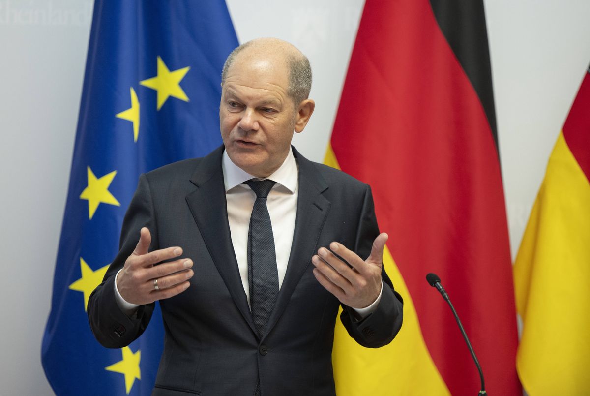 Kanclerz Niemiec Olaf Scholz