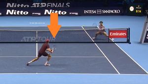 Rywal Jannika Sinnera nabiegał się. I tak wszystko na nic [WIDEO]