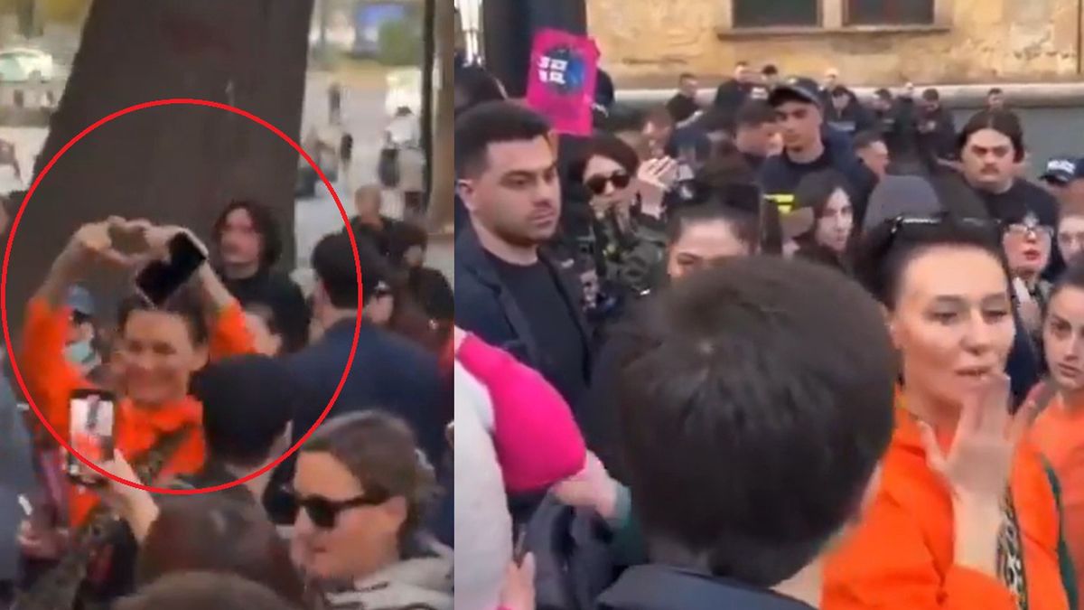 Rosjanka prowokowała tłum Gruzinów. Ekspert mówi, że to normalne