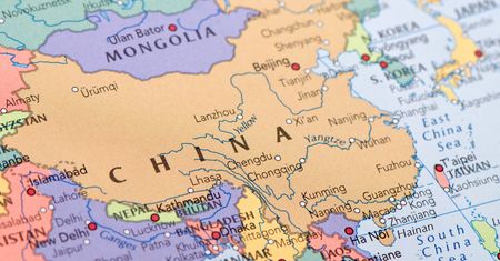 Chińska mapa świata. Polska na samym krańcu