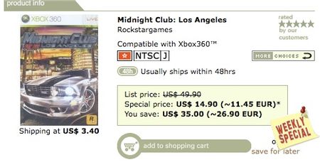 Midnight Club do wyrwania za grosze