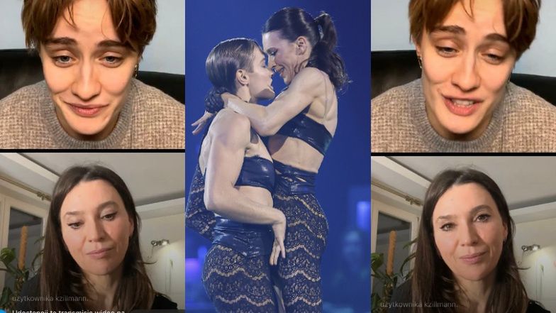 Katarzyna Zillmann i Janja Lesar połączyły się na lajwie