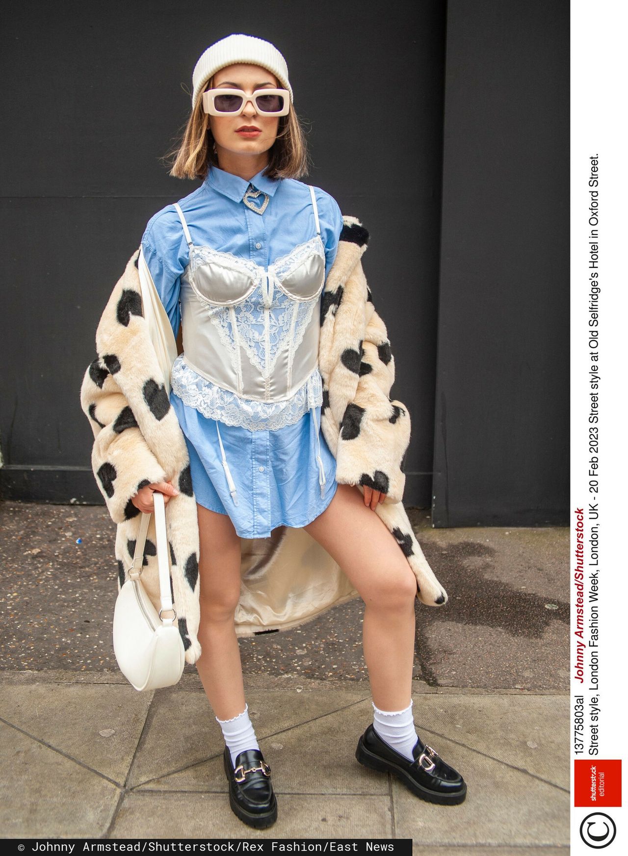 Street fashion na Tygodniu Mody w Londynie 2023