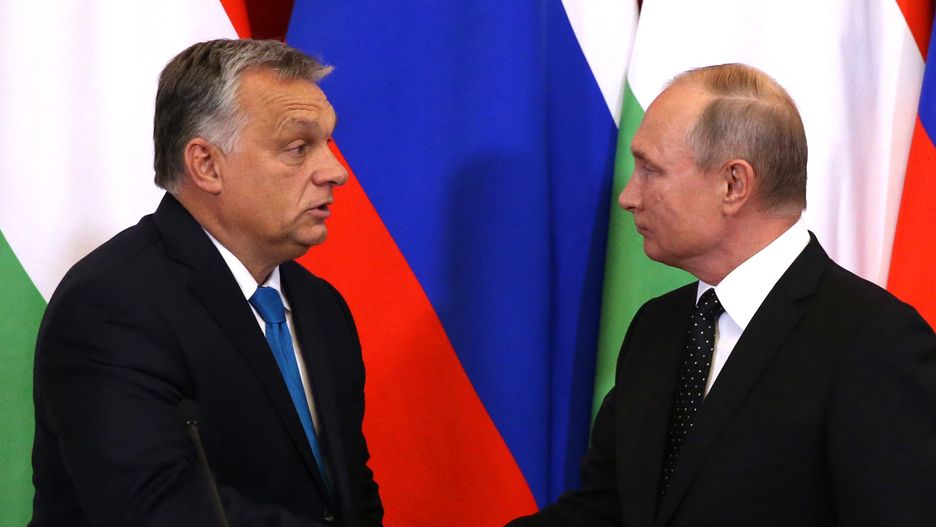 Viktor Orban i Władimir Putin