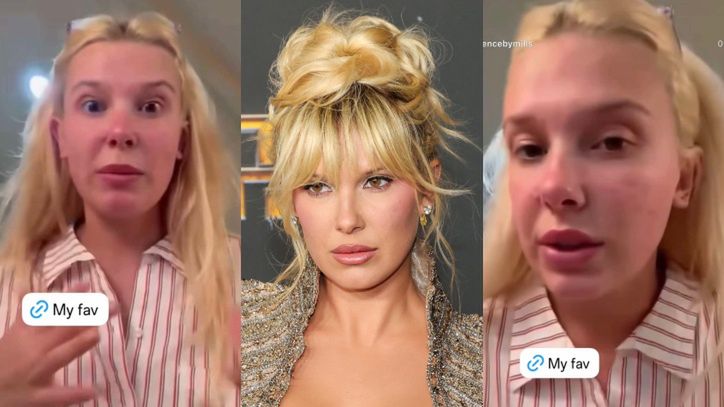 Millie Bobby Brown bez makijażu