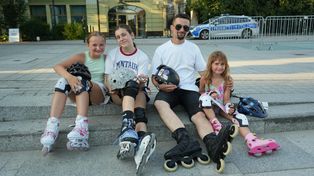 Nightskating Wrocław 2026: 150 rolkarzy przejechało nocą przez centrum mimo fali upałów na Dolnym Śląsku