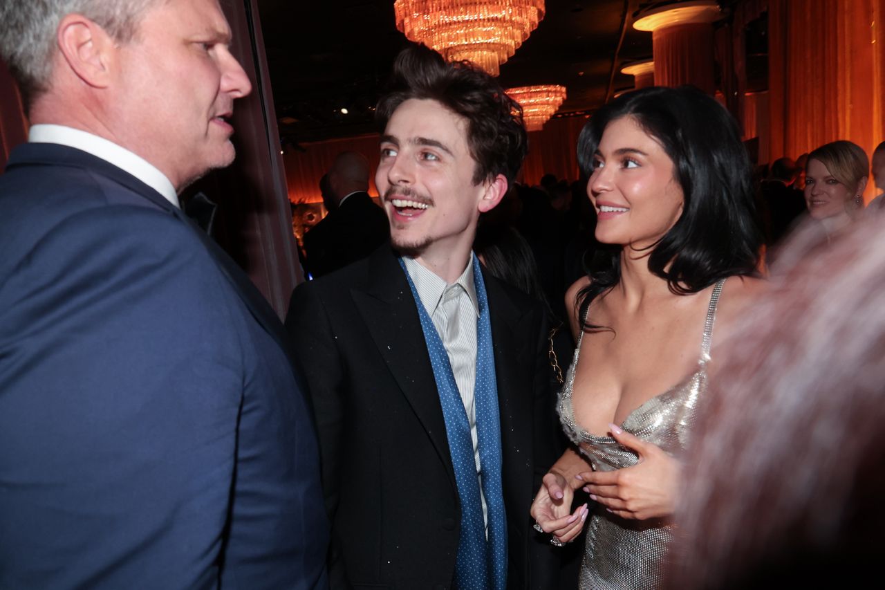 Kylie Jenner and Timothee Chalamet