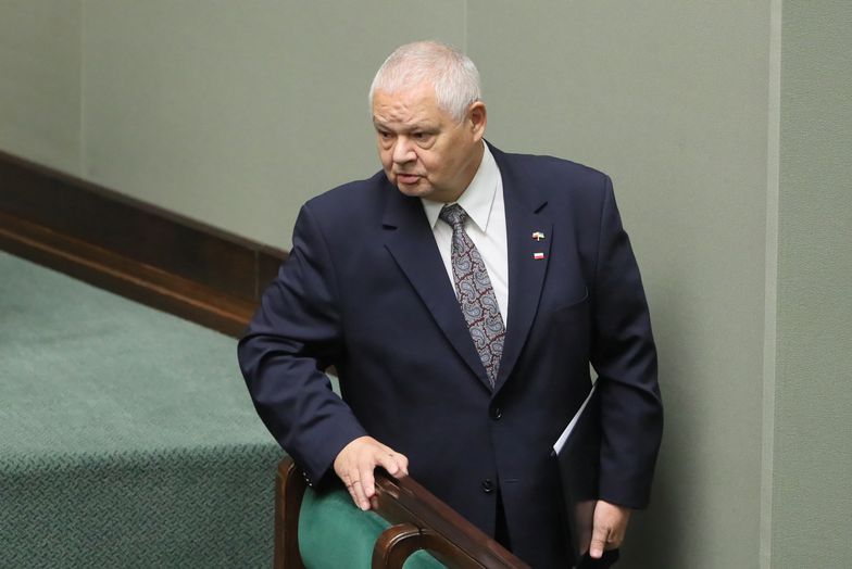 Na zdjęciu prof. Adam Glapiński w Sejmie