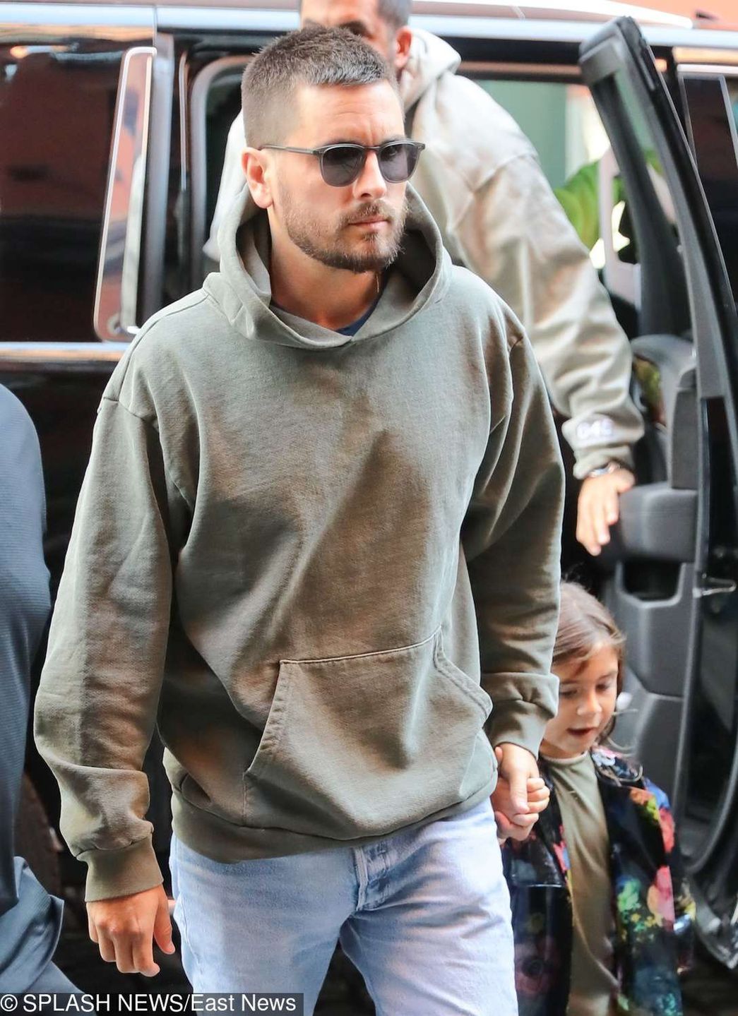 Scott Disick w krótkich włosach