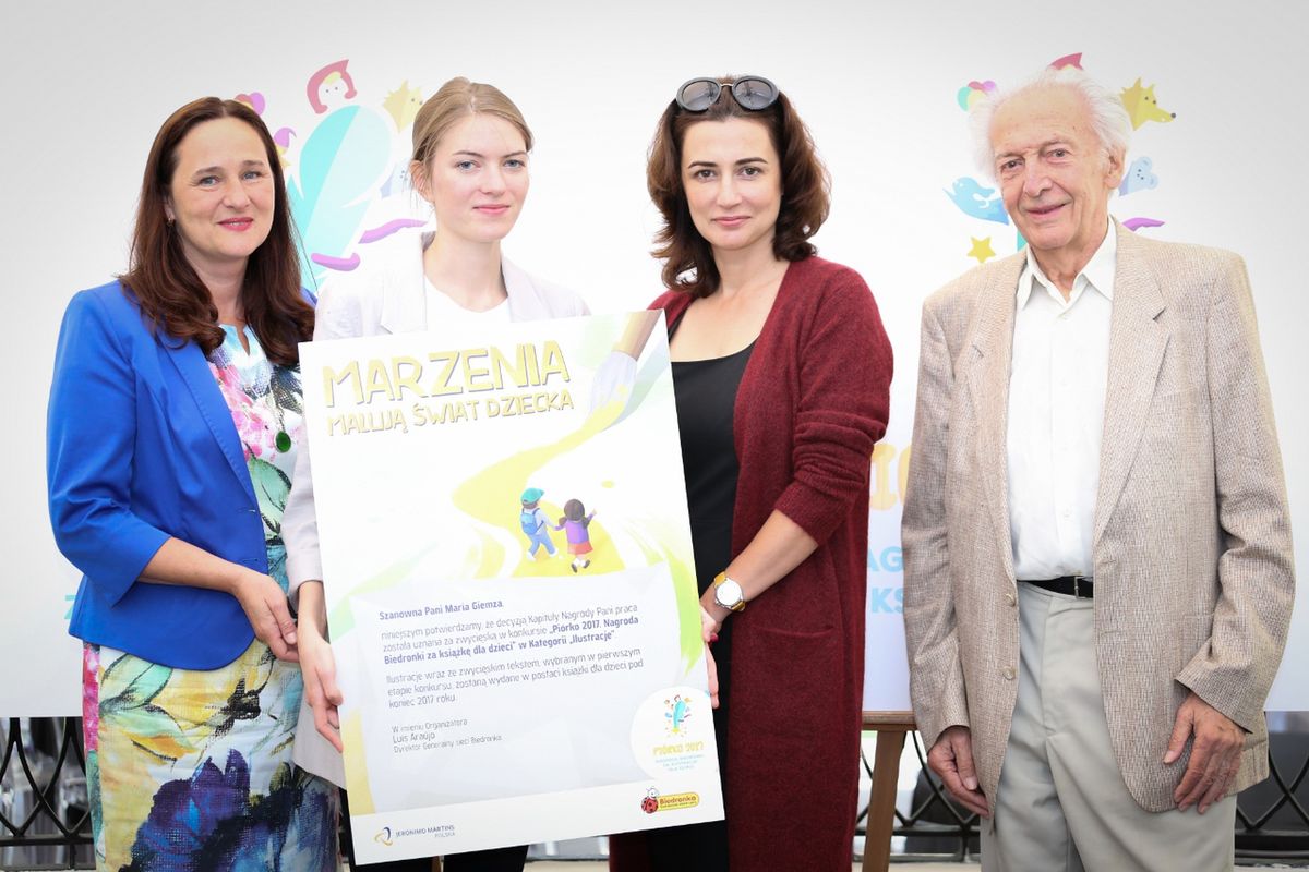 Dostała od Biedronki 100 tys. zł nagrody za ilustracje do książki dla dzieci