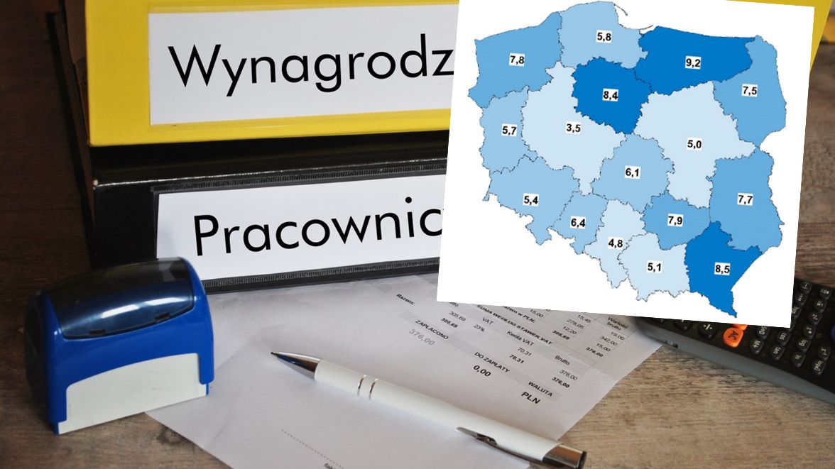 Na mapie Polski są ciągle czarne plamy bezrobocia