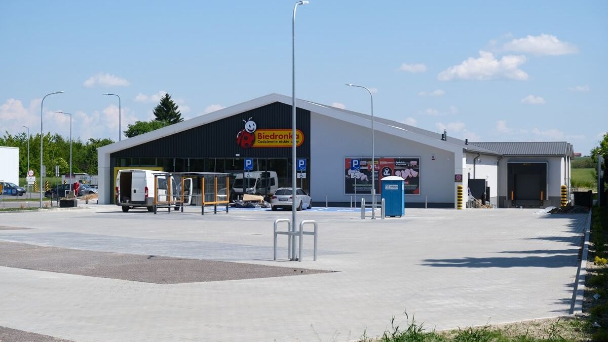 Biedronka przy ul. Głuskiej w Lublinie