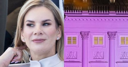 Oświetlili na różowo Pałac Prezydencki. To inicjatywa Marty Nawrockiej
