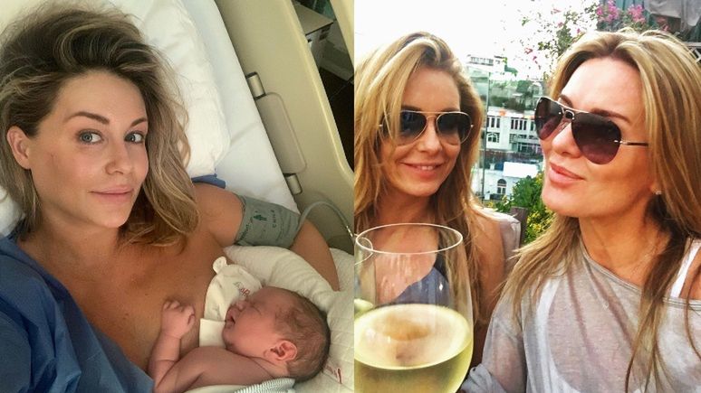 Hanna Lis gratuluje Małgorzacie Rozenek