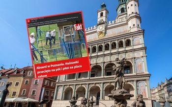 Plac zabaw przecięty na pół. Szczyt absurdu w Poznaniu