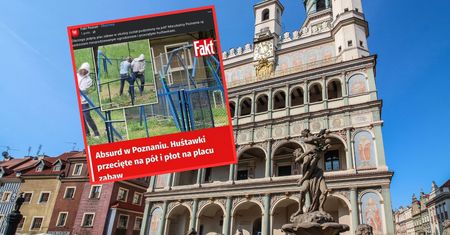 Plac zabaw przecięty na pół. Szczyt absurdu w Poznaniu