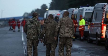 Zawrócili ciężarówki. Rosjanie nie wpuścili rannych kolegów