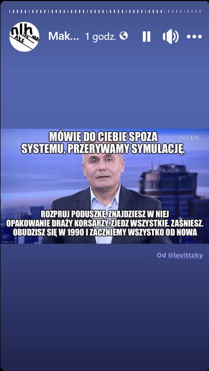 Marek Czyż w TVP - memy internautów