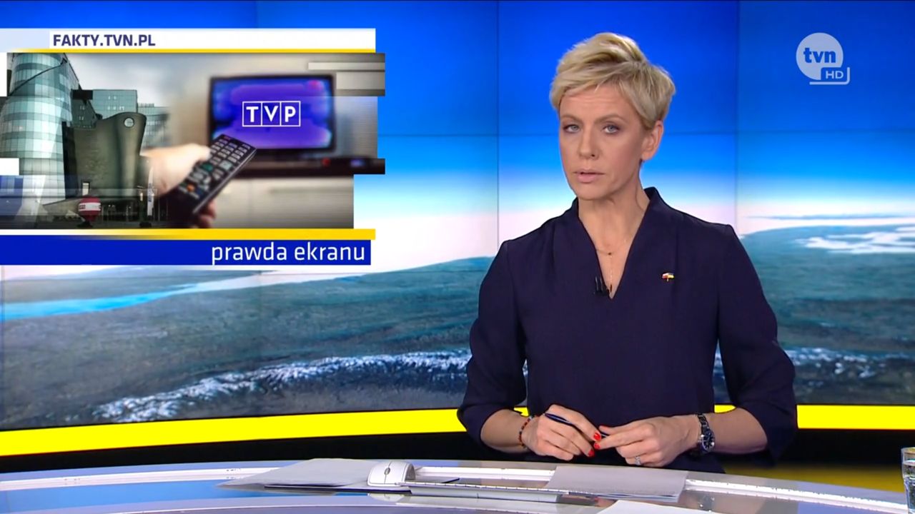 To były długie cztery minuty. "Fakty" TVN uderzyły w TVP