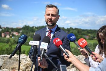 Szef MON ostrzega. Rosja może użyć ukraińskich dronów do prowokacji
