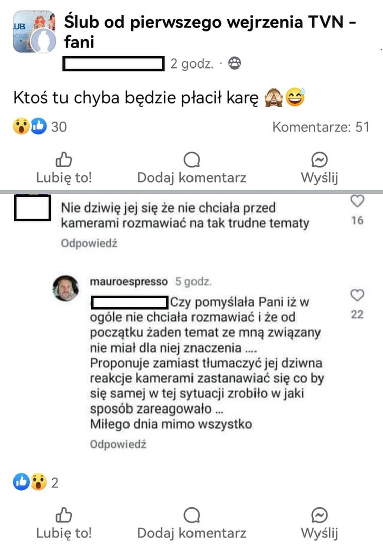 Piotr ze "Ślubu od pierwszego wejrzenia" krytykuje Agatę