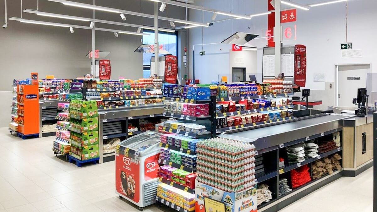 Kaufland w Krasnymstawie - kasy
