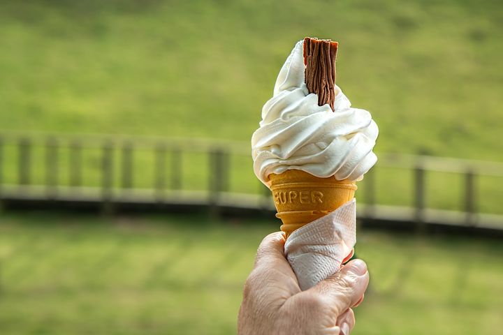 Lody waniliowe o niskiej zawartości węglowodanów