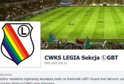 Ktoś dla żartu stworzył profil "CWKS Legia - Sekcja LGBT"
