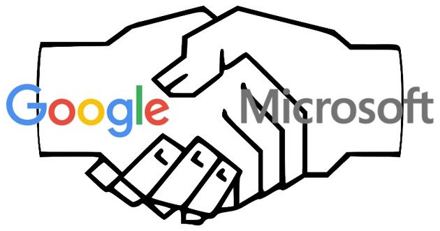 Google Microsoft patenty