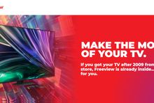 Materiały promocyjne Freeview NZ