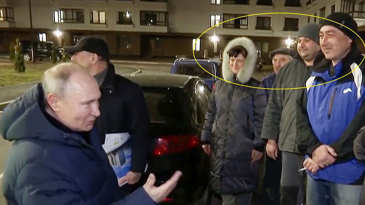 Putin odwiedził Mariupol