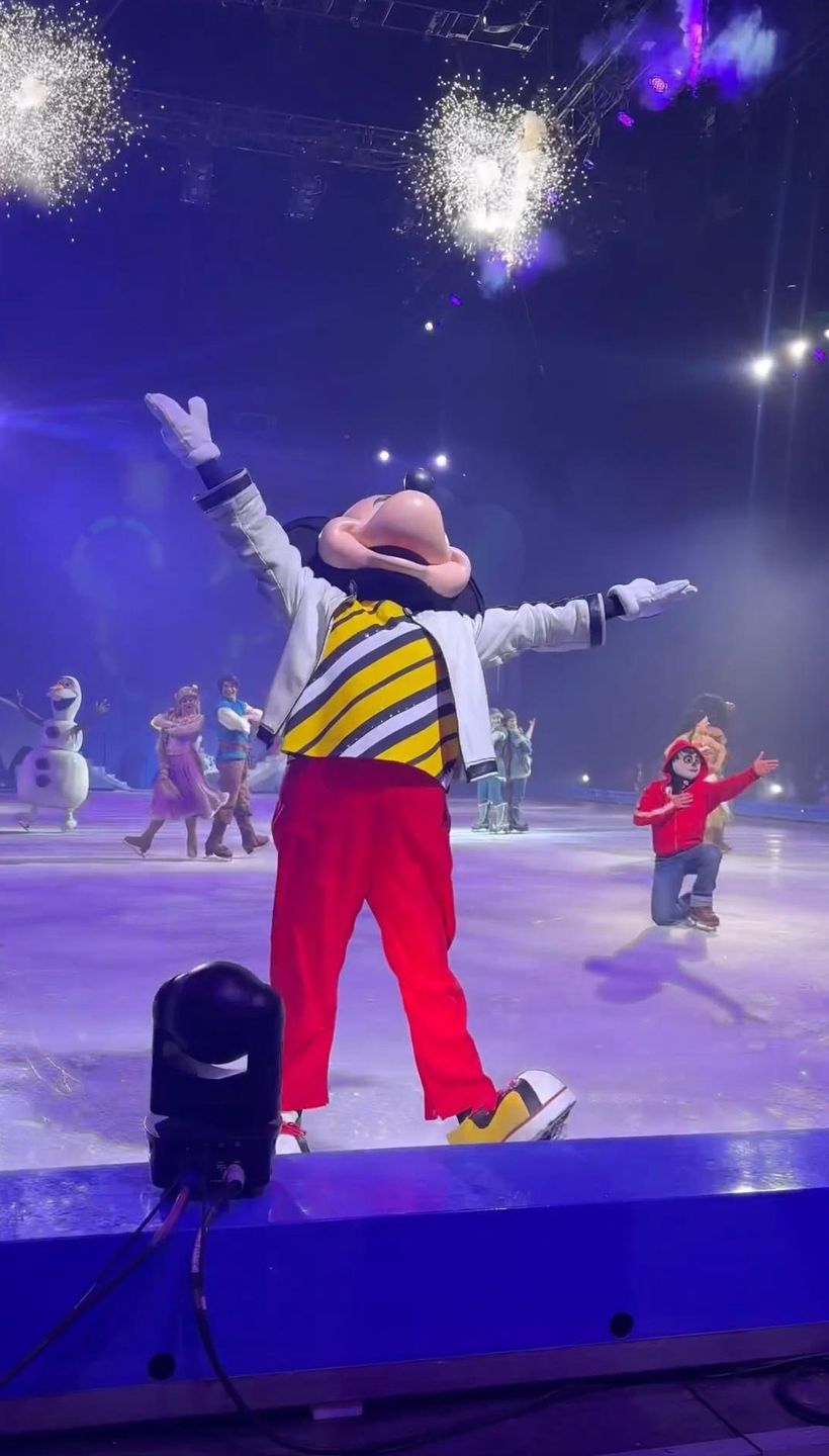 Lewandowscy na "Disney on Ice"