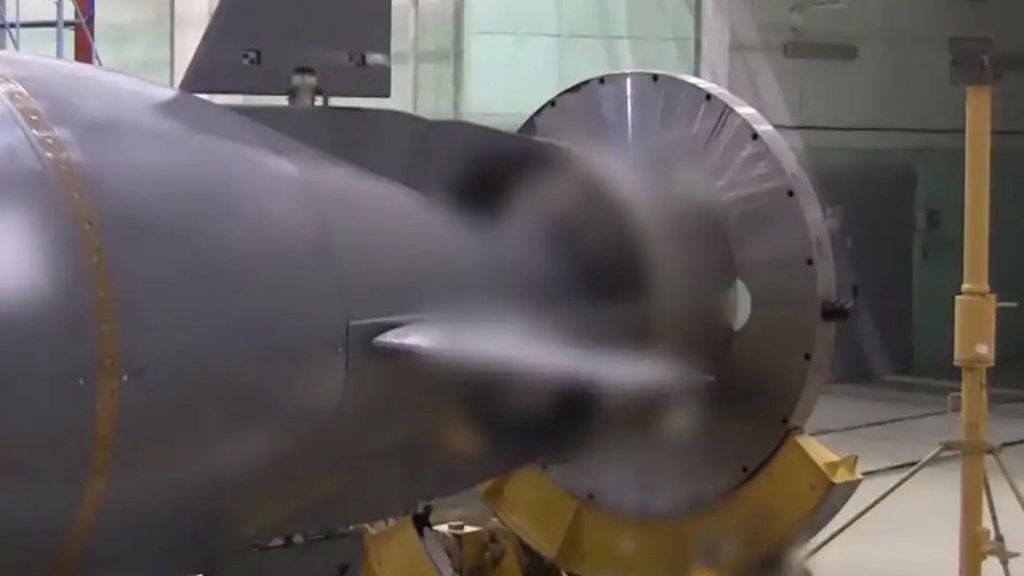 Element napędowy systemu torpedy nuklearnej "Posejdon"