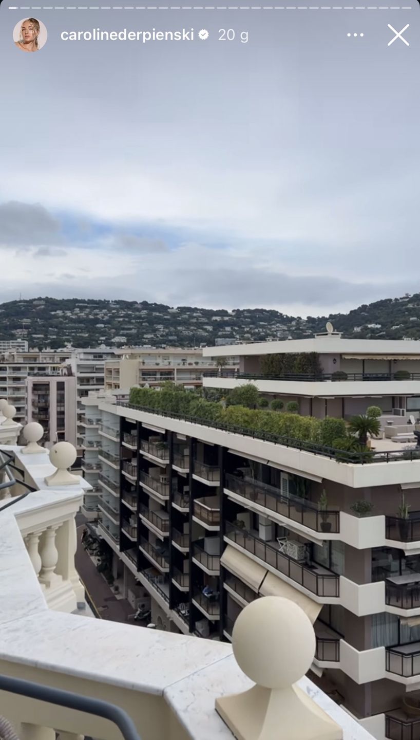 Caroline Derpieński melduje się w Cannes