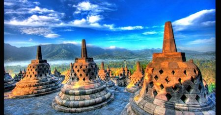 Niezwykła świątynia Borobudur